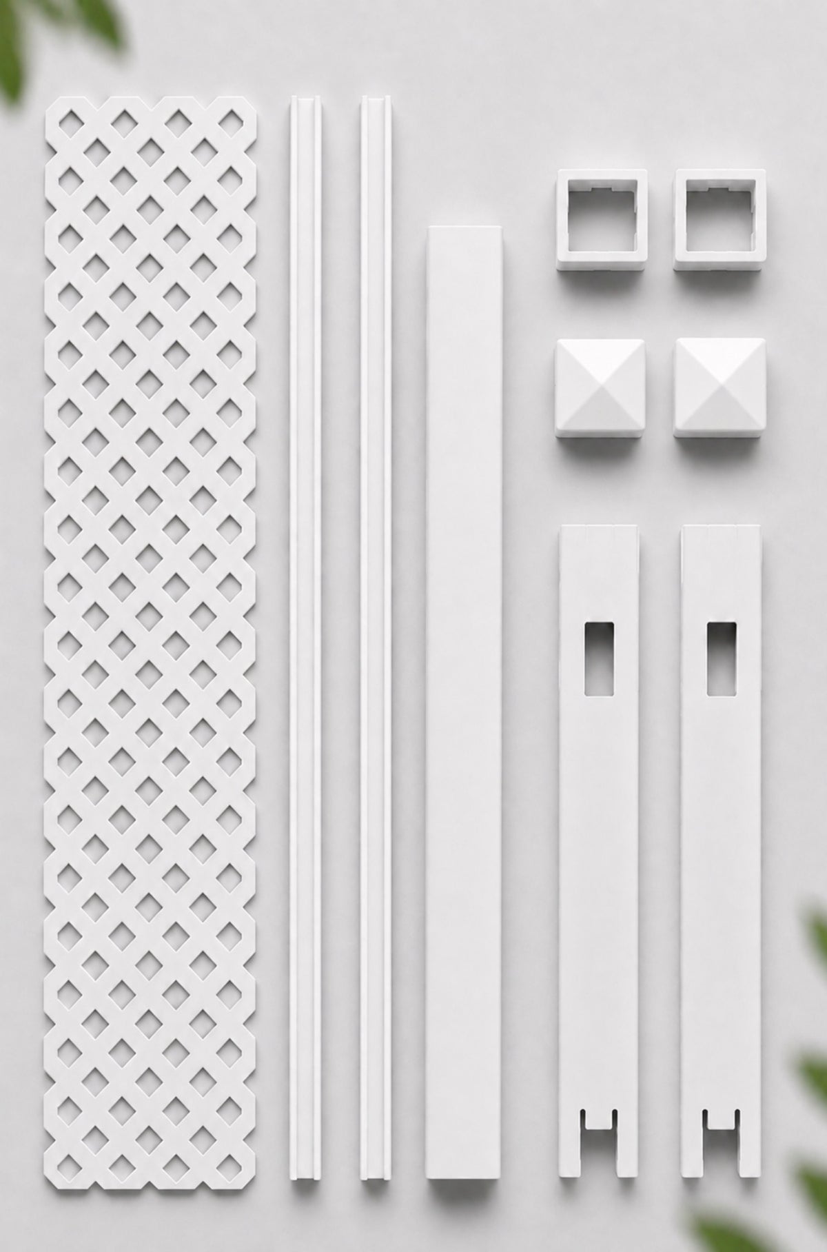 EZ-POST™ Vinyl Fence Lattice Topper Kit